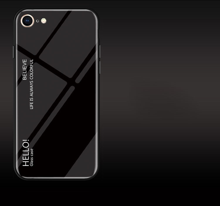 Gradient Color Glass Case for iPhone 8 & 7, iPhone 8 & 7