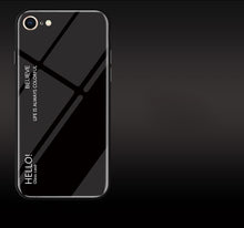 Load image into Gallery viewer, Gradient Color Glass Case for iPhone 8 &amp; 7, iPhone 8 &amp; 7