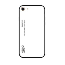 Load image into Gallery viewer, Gradient Color Glass Case for iPhone 8 &amp; 7