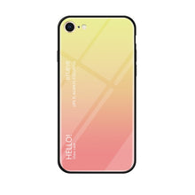 Load image into Gallery viewer, Gradient Color Glass Case for iPhone 8 &amp; 7, iPhone 8 &amp; 7