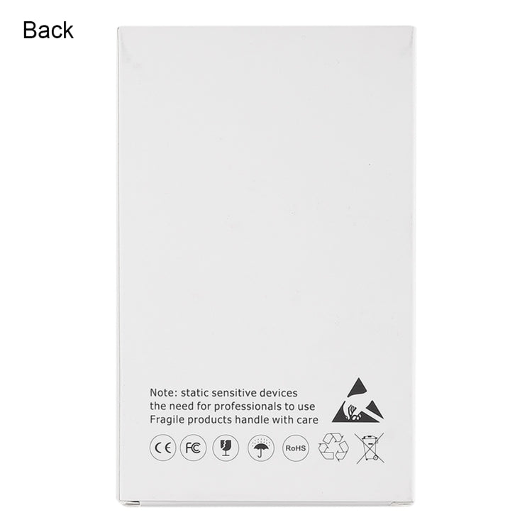 50 PCS Cardboard Packaging White Box for iPhone 8 / 7 LCD Screen