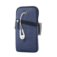 Load image into Gallery viewer, Multi-functional Universal Thin Sports Arm Bag Phone bag Wrist Pack with Earphone Hole for 6.5 Inch or Below Smartphones, Arm Size : 22-38cm