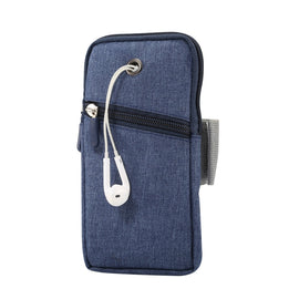 Multi-functional Universal Thin Sports Arm Bag Phone bag Wrist Pack with Earphone Hole for 6.5 Inch or Below Smartphones, Arm Size : 22-38cm
