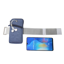 Load image into Gallery viewer, Multi-functional Universal Thin Sports Arm Bag Phone bag Wrist Pack with Earphone Hole for 6.5 Inch or Below Smartphones, Arm Size : 22-38cm