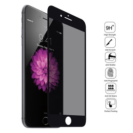 9H 6D Anti-peep Tempered Glass Film for iPhone SE 2022 / 2020 / 8 / 7
