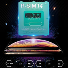 Load image into Gallery viewer, R-SIM 14 V18 Ultra Universal ICCID SIM Unlock Card for iPhone X, XS, XR, XS Max, 8 &amp; 8 Plus, 7 &amp; 7 Plus