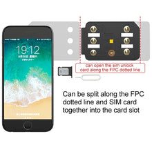 Load image into Gallery viewer, R-SIM 14 V18 Ultra Universal ICCID SIM Unlock Card for iPhone X, XS, XR, XS Max, 8 &amp; 8 Plus, 7 &amp; 7 Plus
