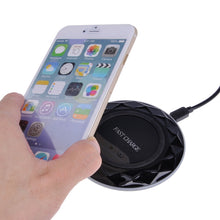 Load image into Gallery viewer, DC5V Input Diamond Qi Standard Fast Charging Wireless Charger, Cable Length: 1m