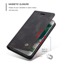 Load image into Gallery viewer, CaseMe-013 Multifunctional Retro Frosted Horizontal Flip Leather Case for iPhone 7 / 8, with Card Slot &amp; Holder &amp; Wallet, For iPhone 7 / 8