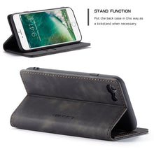 Load image into Gallery viewer, CaseMe-013 Multifunctional Retro Frosted Horizontal Flip Leather Case for iPhone 7 / 8, with Card Slot &amp; Holder &amp; Wallet, For iPhone 7 / 8