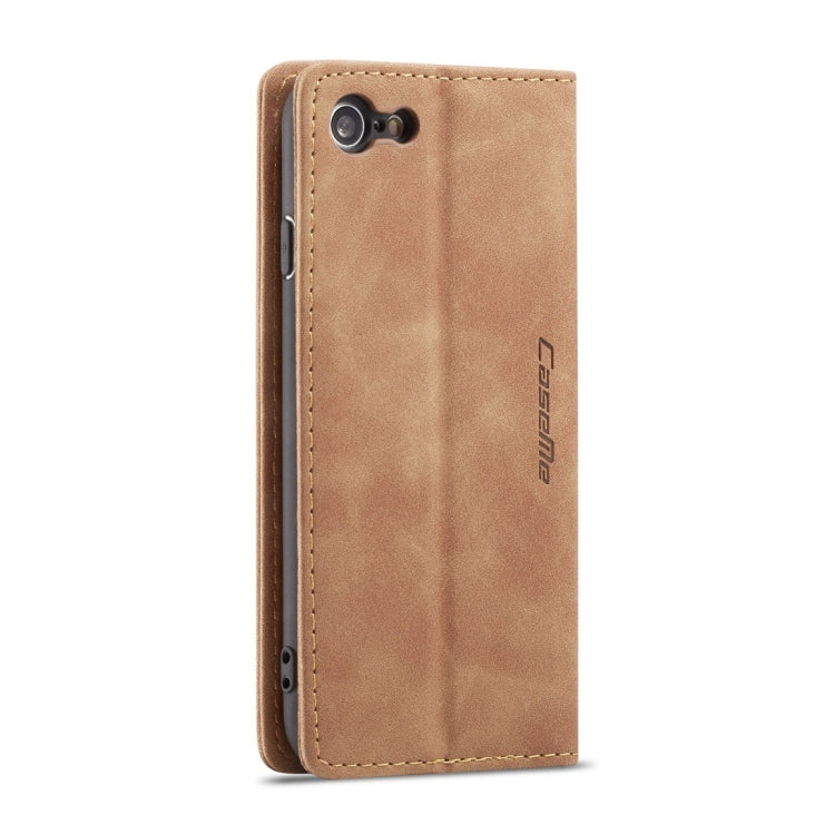 CaseMe-013 Multifunctional Retro Frosted Horizontal Flip Leather Case for iPhone 7 / 8, with Card Slot & Holder & Wallet