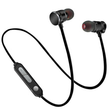 Load image into Gallery viewer, X3 Magnetic Absorption  Sports Bluetooth 5.0 In-Ear Headset with HD Mic, Support Hands-free Calls, Distance: 10m