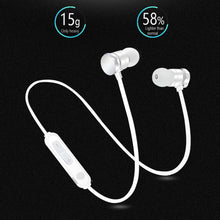 Load image into Gallery viewer, X3 Magnetic Absorption  Sports Bluetooth 5.0 In-Ear Headset with HD Mic, Support Hands-free Calls, Distance: 10m