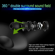 Load image into Gallery viewer, X3 Magnetic Absorption  Sports Bluetooth 5.0 In-Ear Headset with HD Mic, Support Hands-free Calls, Distance: 10m