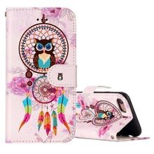 Load image into Gallery viewer, For iPhone 8 &amp; 7 Embossed Horizontal Flip Leather Case with Holder &amp; Card Slots &amp; Wallet &amp; Photo Frame, For iPhone SE 2020 &amp; 8 &amp; 7, For 8 &amp; 7