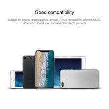 Load image into Gallery viewer, MH030 1m 2 in 1 8 Pin Male &amp; 3.5mm Male to 3.5mm Male AUX Audio Cable For iPhone, iPad, Samsung, Huawei, Xiaomi, HTC