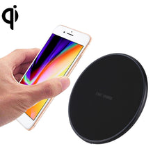 Load image into Gallery viewer, DC 9V 1.67A / 5V 1A Universal Round Shape Qi Standard Fast Wireless Charger with Indicator Light