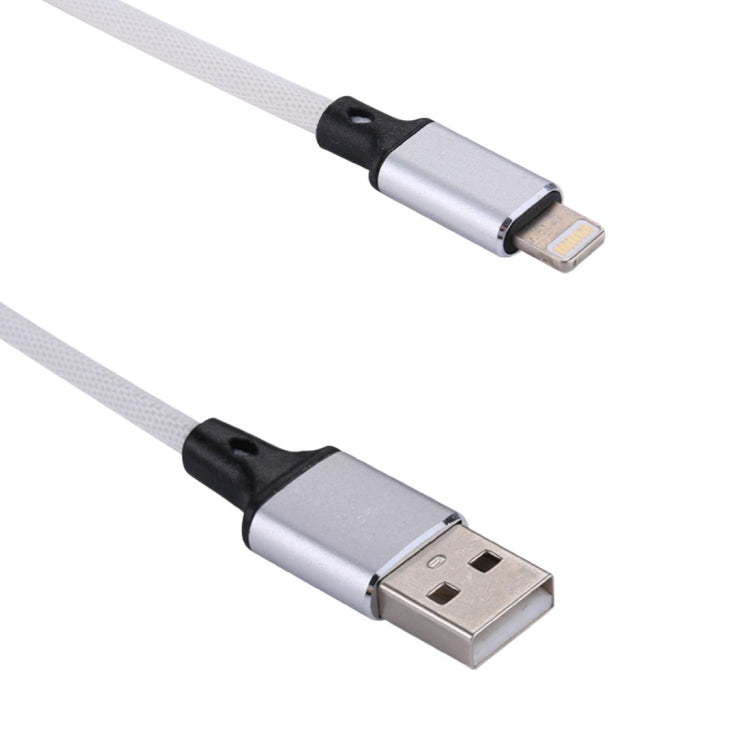 1m 2A USB to 8 Pin Nylon Weave Style Data Sync Charging Cable