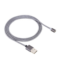 Load image into Gallery viewer, 1.05m 8 Pin + Micro USB + USB-C / Type-C to USB Weave Data Sync Charging Cable with LED Indicator
