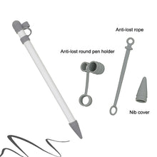 Load image into Gallery viewer, 3 in 1 Silicone Protective Cover+Touch Cap Pen+Nip Pen Case For Apple Pencil