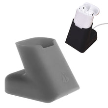 Load image into Gallery viewer, For Apple AirPods Creative Wireless Bluetooth Earphone Silicone Charging Box Charging Seat (Earphone is not Included), Size: 5.1*5.4*6.7cm