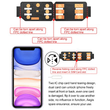 Load image into Gallery viewer, R-SIM 15 Dual CPU Aegis Cloud Upgraded Version iOS 13 System Universal Unlocking Card for iPhone 11 Pro Max, iPhone 11 Pro, iPhone 11, iPhone X, iPhone XS, iPhone 8 &amp; 8 Plus