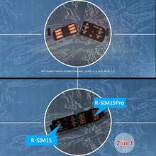 Load image into Gallery viewer, R-SIM 15 Dual CPU Aegis Cloud Upgraded Version iOS 13 System Universal Unlocking Card for iPhone 11 Pro Max, iPhone 11 Pro, iPhone 11, iPhone X, iPhone XS, iPhone 8 &amp; 8 Plus