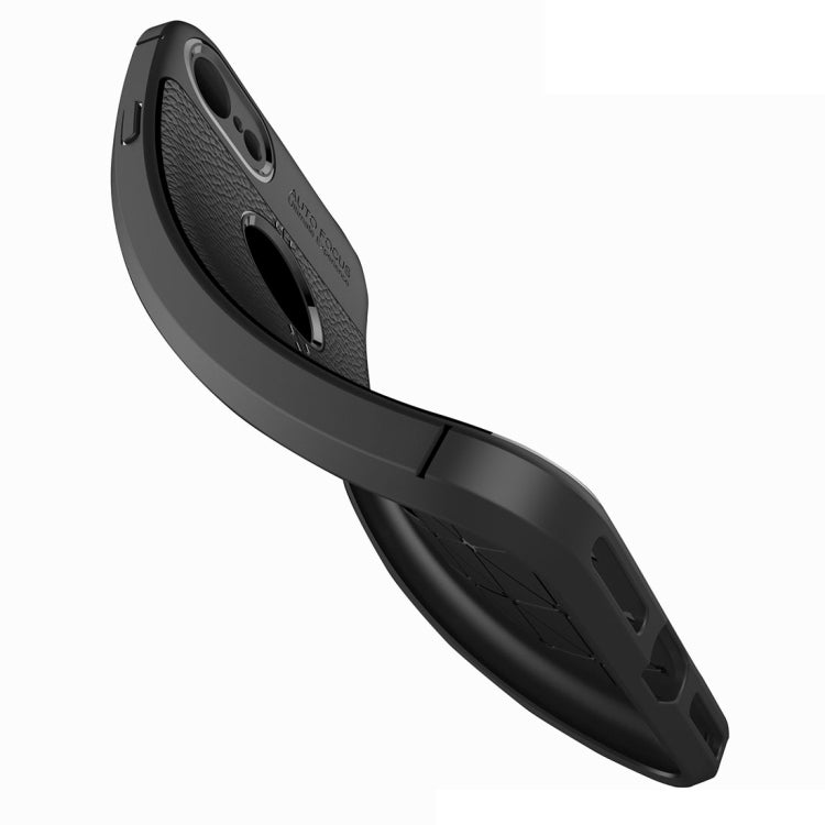 For iPhone 8 & 7 Litchi Texture TPU Protective Back Cover Case