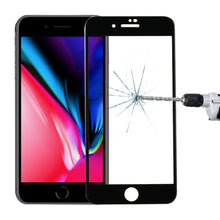 Load image into Gallery viewer, For iPhone 8 / 7 0.3mm 9H Surface Hardness  Curved Full Screen Tempered Glass Screen Protector