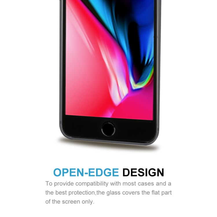 For iPhone 8 / 7 0.3mm 9H Surface Hardness  Curved Full Screen Tempered Glass Screen Protector