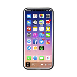 For iPhone X / XS TPU + PC Anti-Gravity Dropproof Protective Back Cover Case