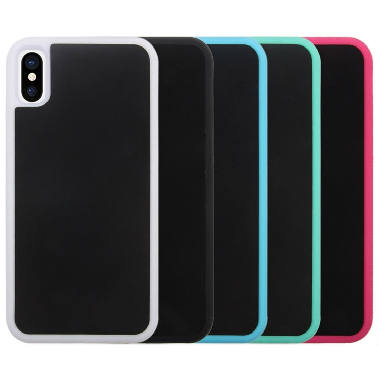 For iPhone X / XS TPU + PC Anti-Gravity Dropproof Protective Back Cover Case