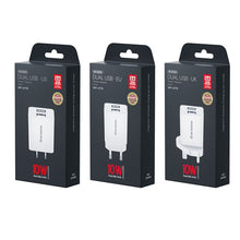Load image into Gallery viewer, WK WP-U119 10W Dual USB Ports Travel Charger Power Adapter, US Plug