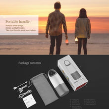 Load image into Gallery viewer, NILLKIN MC3 PRO Portable Wireless Bluetooth V4.2 Bottle Speaker with 3600mAh Power Bank &amp; Colorful LED Light