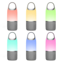 Load image into Gallery viewer, NILLKIN MC3 PRO Portable Wireless Bluetooth V4.2 Bottle Speaker with 3600mAh Power Bank &amp; Colorful LED Light