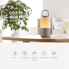 Load image into Gallery viewer, NILLKIN MC3 PRO Portable Wireless Bluetooth V4.2 Bottle Speaker with 3600mAh Power Bank &amp; Colorful LED Light