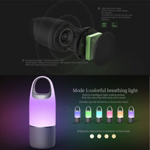 Load image into Gallery viewer, NILLKIN MC3 PRO Portable Wireless Bluetooth V4.2 Bottle Speaker with 3600mAh Power Bank &amp; Colorful LED Light