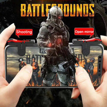 Load image into Gallery viewer, D9 1 Pair Mobile Phone Gaming Handle L / R Shooter PUBG Game Controller