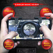 Load image into Gallery viewer, D9 1 Pair Mobile Phone Gaming Handle L / R Shooter PUBG Game Controller