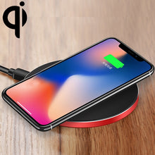 Load image into Gallery viewer, GY-68 Ultra-Thin Aluminum Alloy Wireless Fast Charging Qi Charger Pad