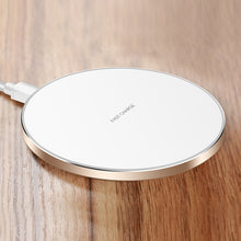 Load image into Gallery viewer, GY-68 Ultra-Thin Aluminum Alloy Wireless Fast Charging Qi Charger Pad