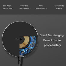 Load image into Gallery viewer, GY-68 Ultra-Thin Aluminum Alloy Wireless Fast Charging Qi Charger Pad