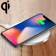 Load image into Gallery viewer, GY-68 Ultra-Thin Aluminum Alloy Wireless Fast Charging Qi Charger Pad
