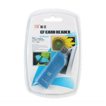 Load image into Gallery viewer, SSK SCRS028 USB 2.0 Interface External Card Reader, Supports CF Card / MD
