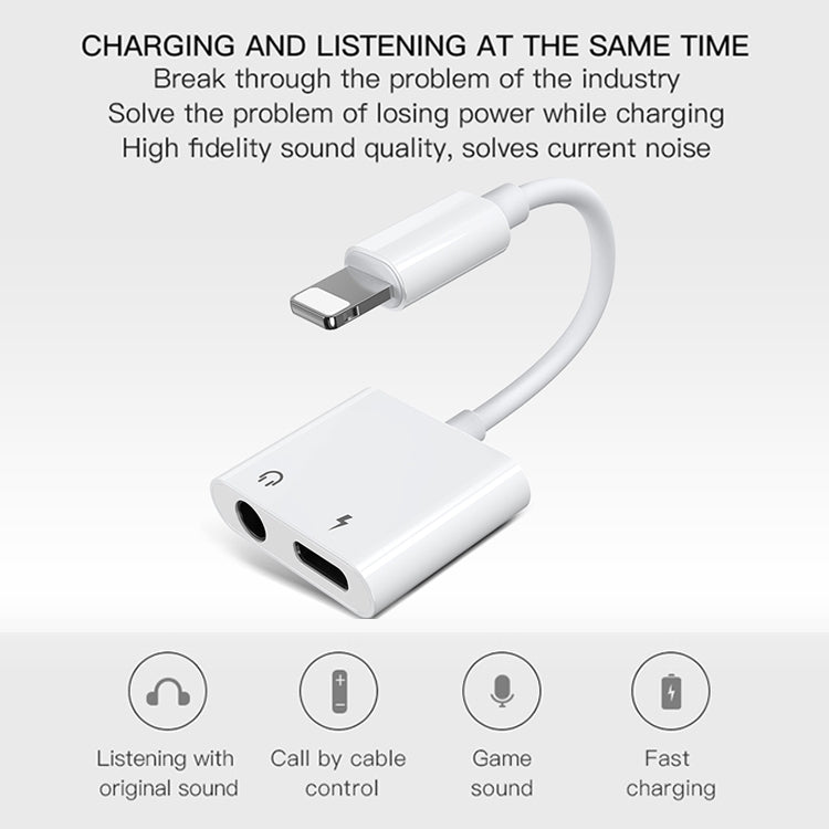 JOYROOM S-Y104 Ben Series Apple Dual Lightning Adapter, Length: 1.2m