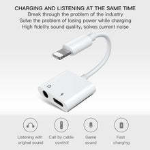 Load image into Gallery viewer, JOYROOM S-Y104 Ben Series Apple Dual Lightning Adapter, Length: 1.2m