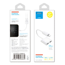 Load image into Gallery viewer, JOYROOM S-Y104 Ben Series Apple 3.5+Lightning Adapter, Length: 1.2m