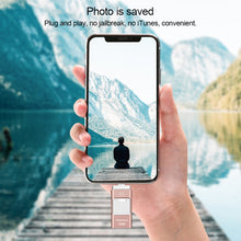 Load image into Gallery viewer, 64GB USB 3.0 + 8 Pin + Mirco USB Android iPhone Computer Dual-use Metal Flash Drive