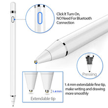 Load image into Gallery viewer, HX DZ870 1.4mm Nib Sensitivity Stylus Pen for iPad, iPhone, Galaxy