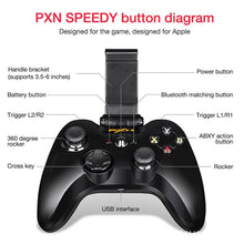 Load image into Gallery viewer, PXN PXN-6603 MFI Mobile Phone Wireless Bluetooth Game Handle Controller, Compatible with iOS System